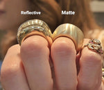 Load image into Gallery viewer, Dome Gold Ring
