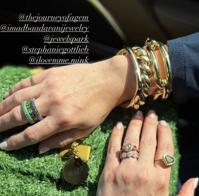 Squared Gold Bracelet