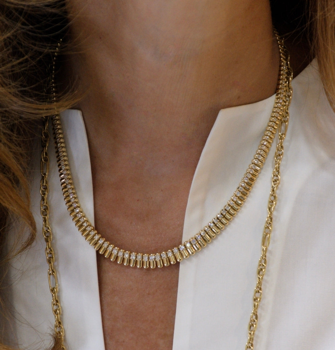 Diamond Rhythm Necklace