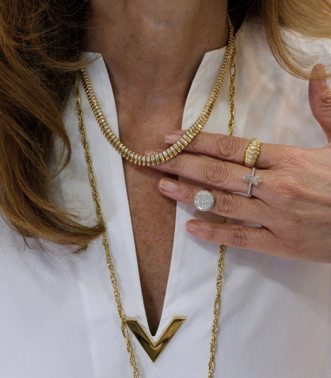 Diamond Rhythm Necklace