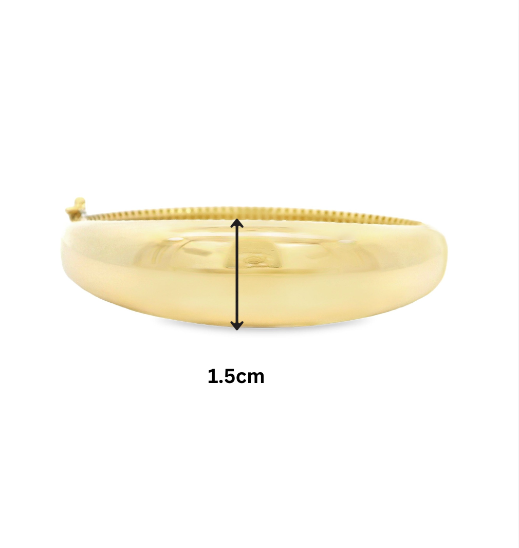 Gold Cigar Bracelet (Medium Model)