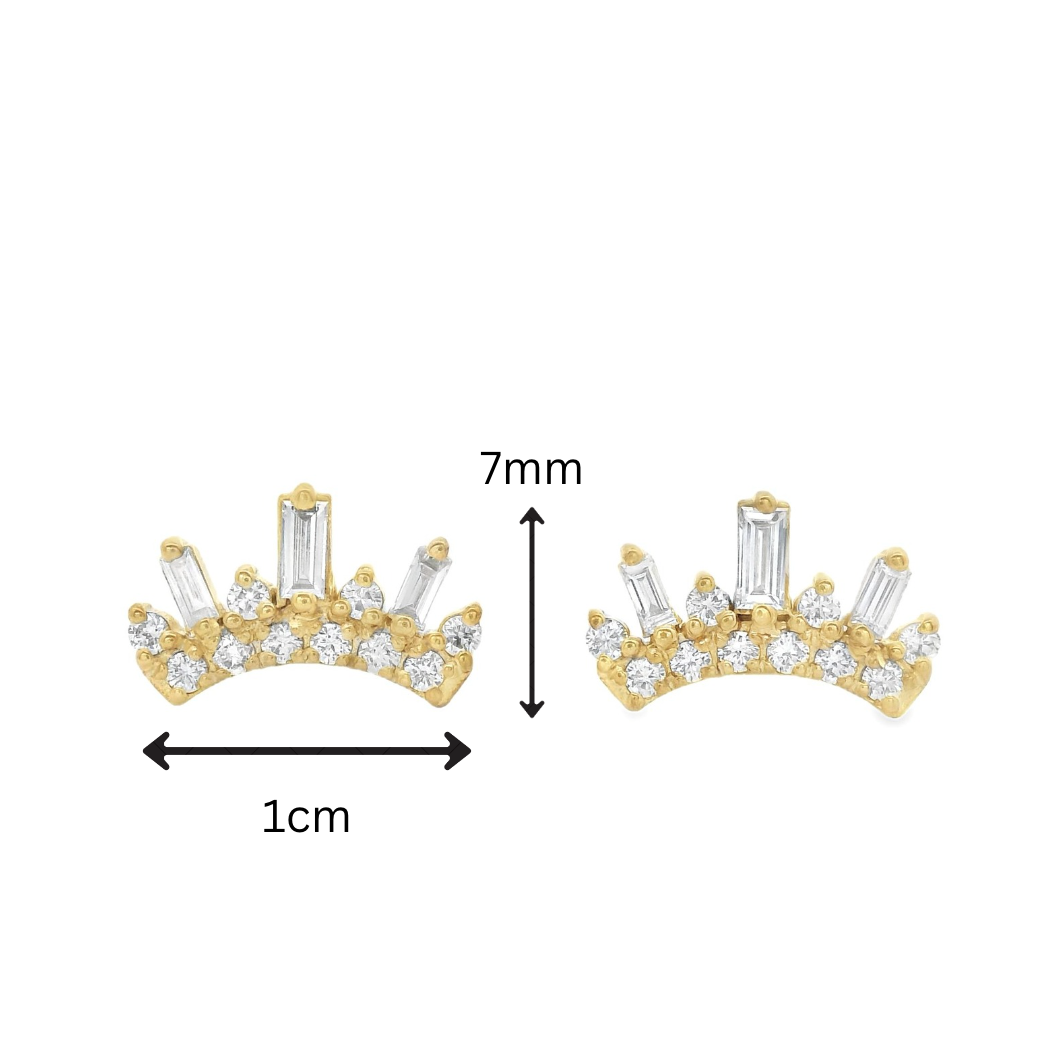 Tiara Earrings