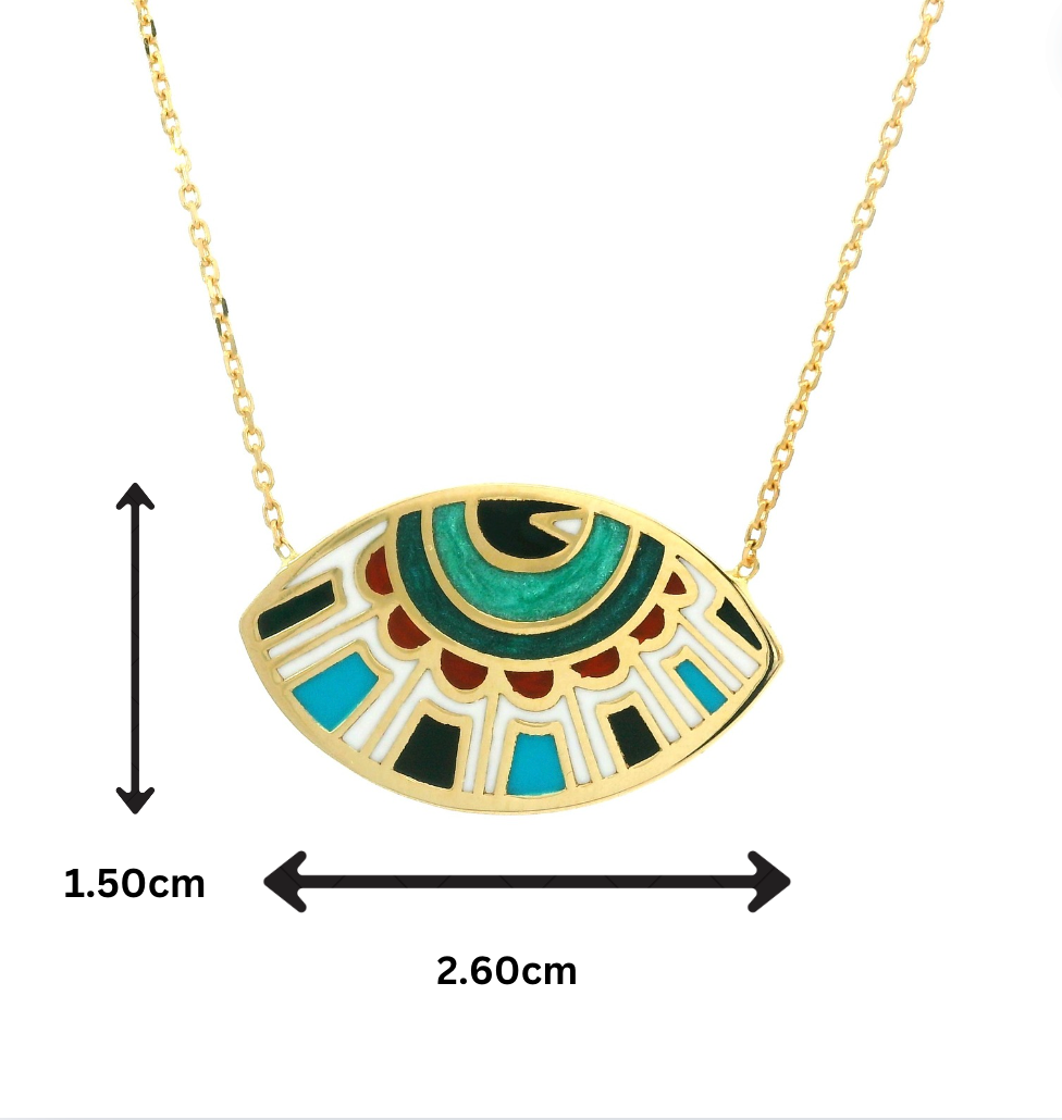 Enameled Protective Eye