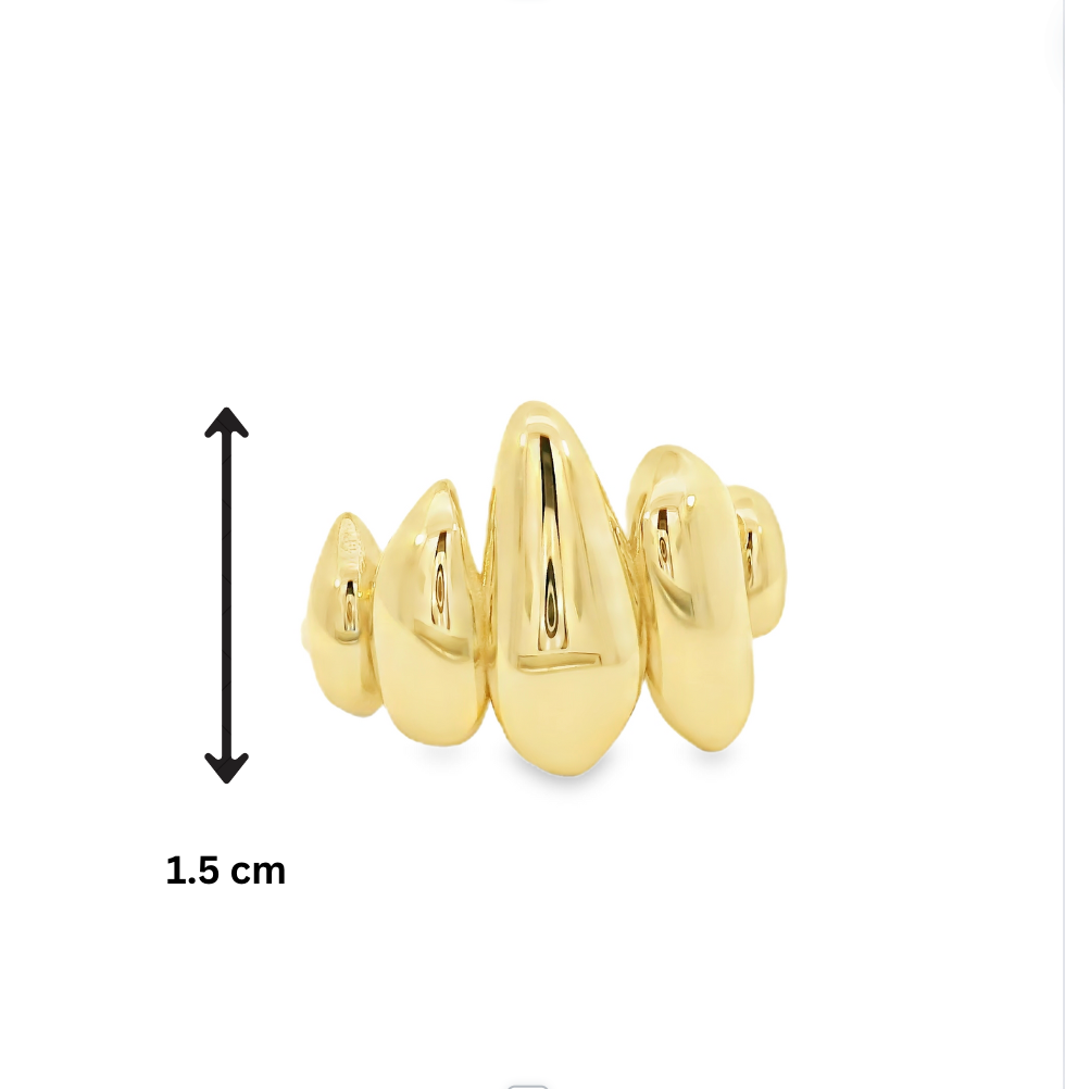 Gold Stonehedge Ring