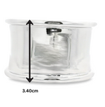 Load image into Gallery viewer, Sterling Silver Cigar Cuff
