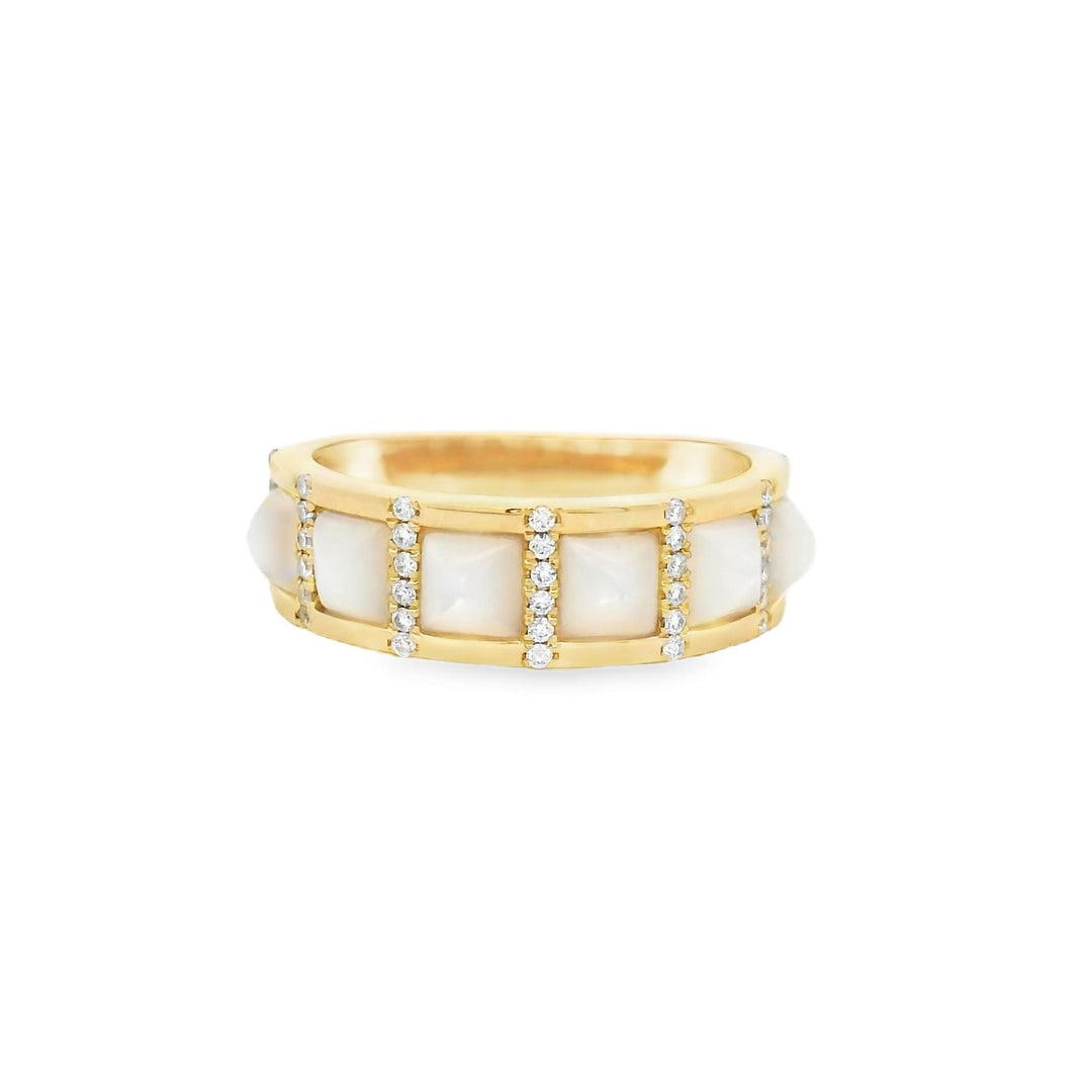 Pearl Pyramids Ring