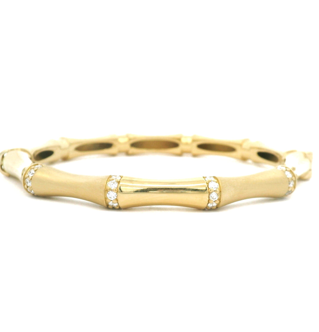 Diamond Bamboo Bracelet