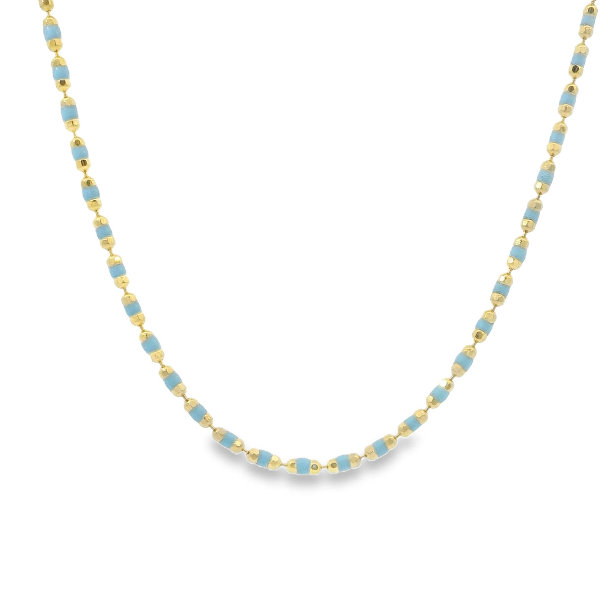 Color capsule necklace