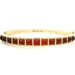 Load image into Gallery viewer, Agate Pyramid Bracelet
