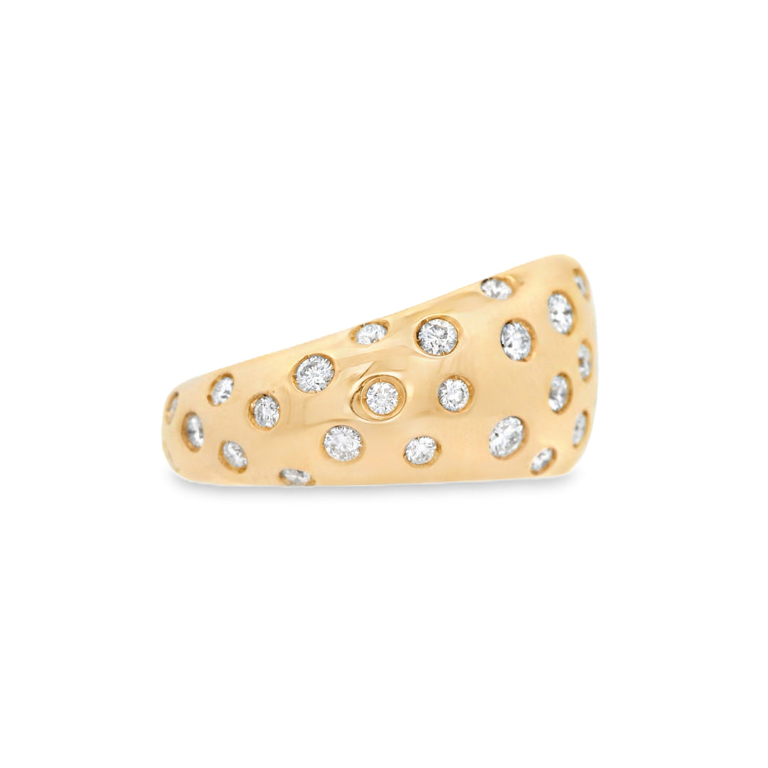 Slanted Polkadot Ring