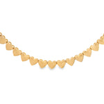 Load image into Gallery viewer, Golden Hearts Tennis Necklace
