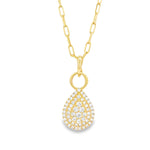 Load image into Gallery viewer, Layered Drop Diamond Necklace

