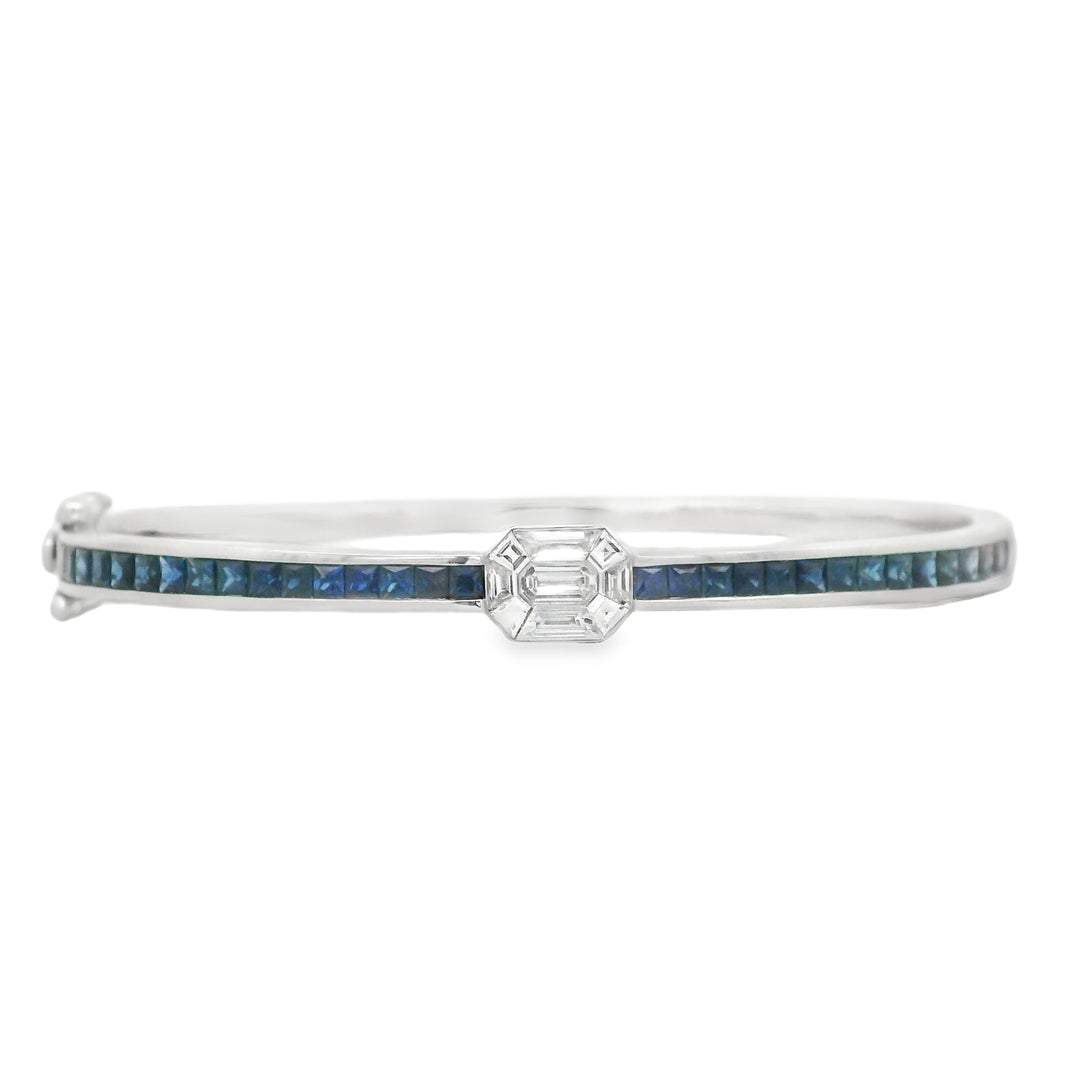 Sapphire Diamond Bracelet