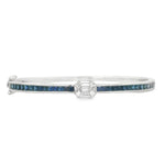 Load image into Gallery viewer, Sapphire Diamond Bracelet
