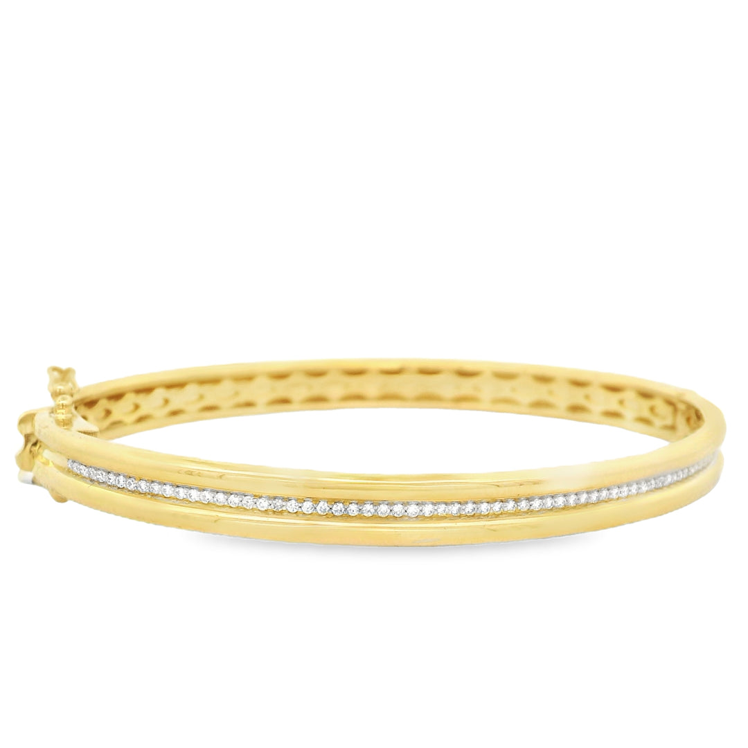 Double-Decker Diamond Bracelet