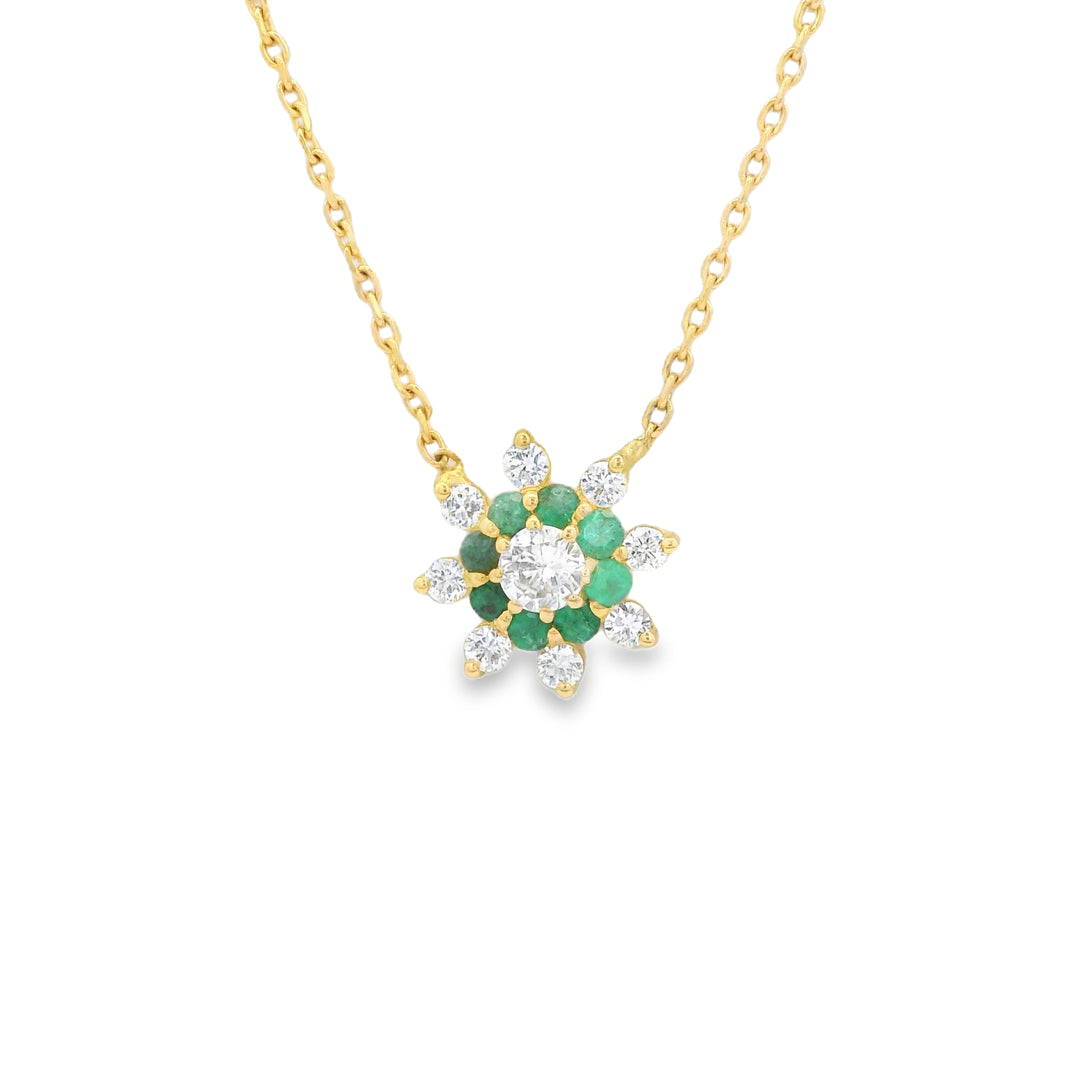 North Star Emerald Necklace