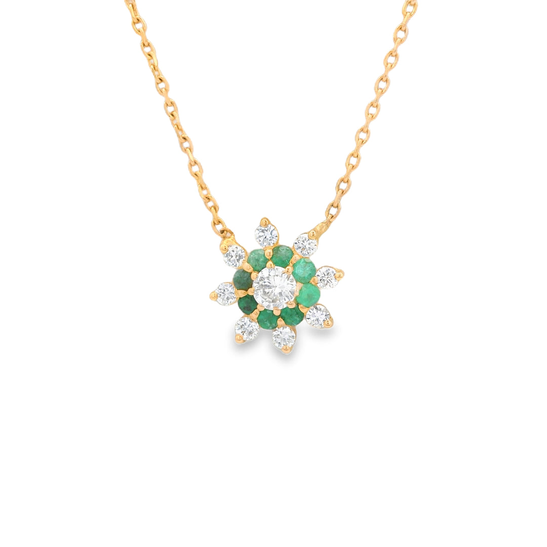 North Star Emerald Necklace