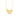 Gold-Brushed Butterfly Necklace