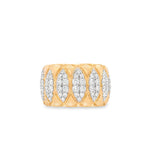 Load image into Gallery viewer, Marquise Mosaic Ring
