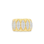 Load image into Gallery viewer, Marquise Mosaic Ring
