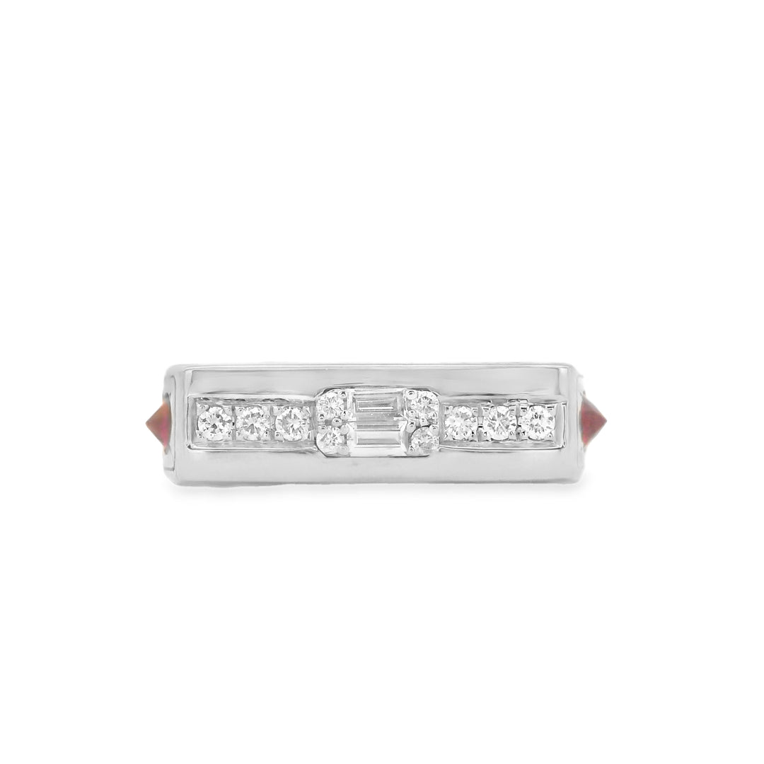 Crimson Frame Ring