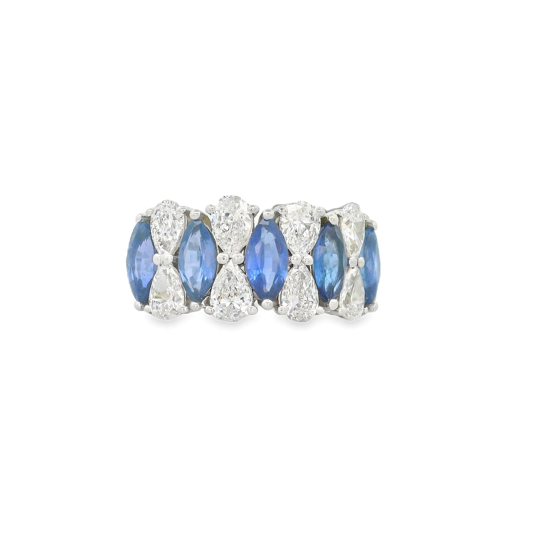 Sapphire Serenade Ring