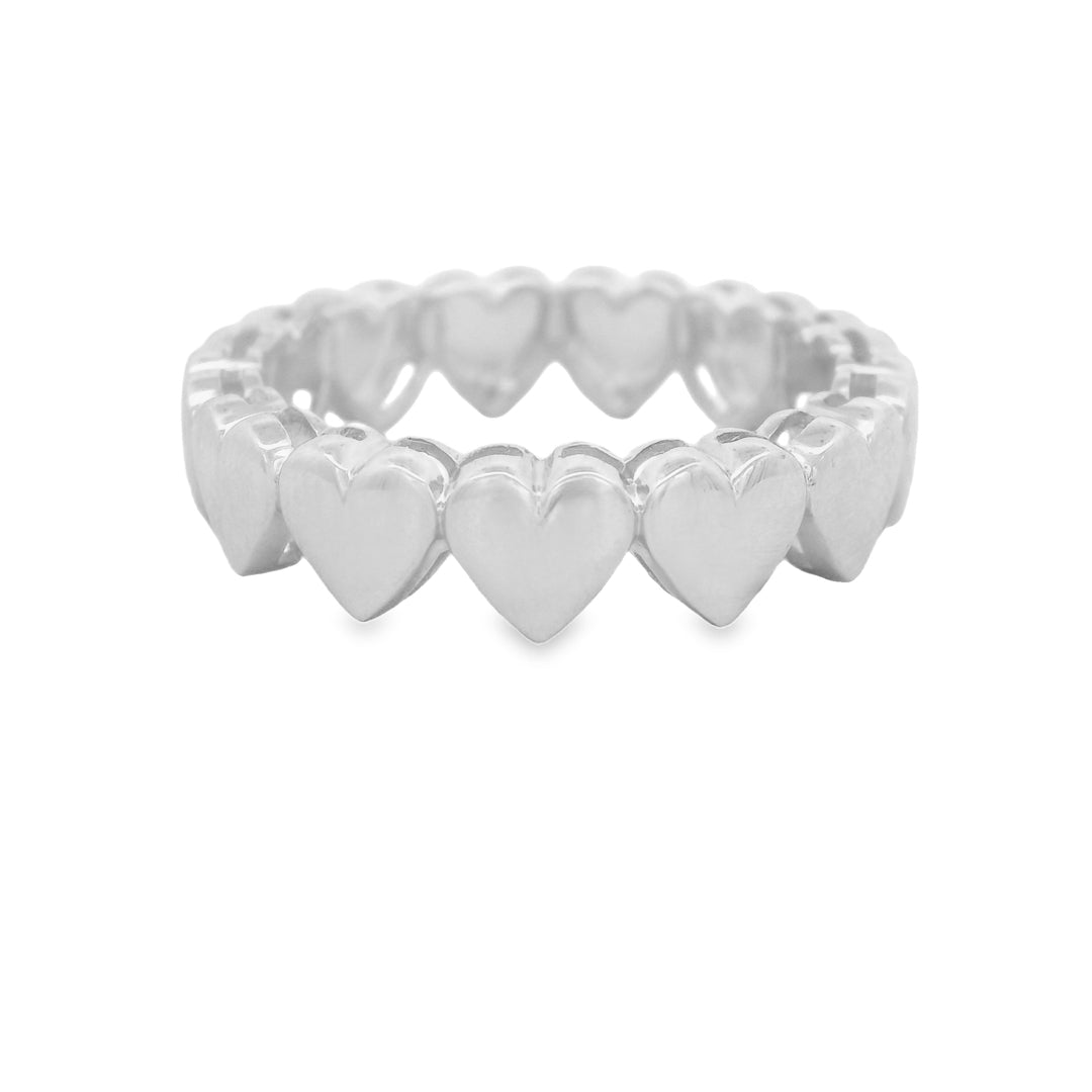Gold Hearts Ring