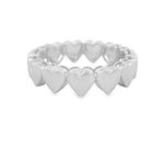 Load image into Gallery viewer, Gold Hearts Ring
