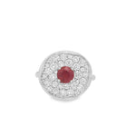 Load image into Gallery viewer, Crimson Ripple Ring
