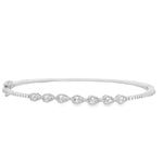 Load image into Gallery viewer, Bezel-Pear Horizon Bracelet
