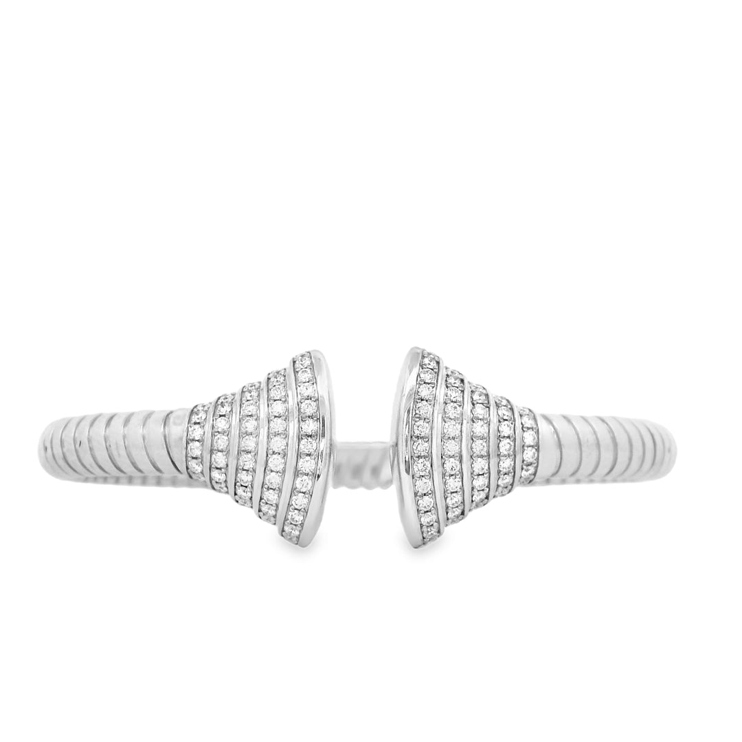 Prism Pavè Tubogas Bangle