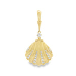 Load image into Gallery viewer, Golden Seashell Pendant
