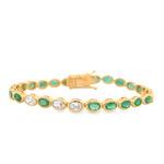 Load image into Gallery viewer, Emerald Mirage Bracelet
