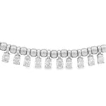 Load image into Gallery viewer, Oval Diamonds Bubbly Necklace
