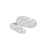 Load image into Gallery viewer, Ribbed Huggie Ring - Large
