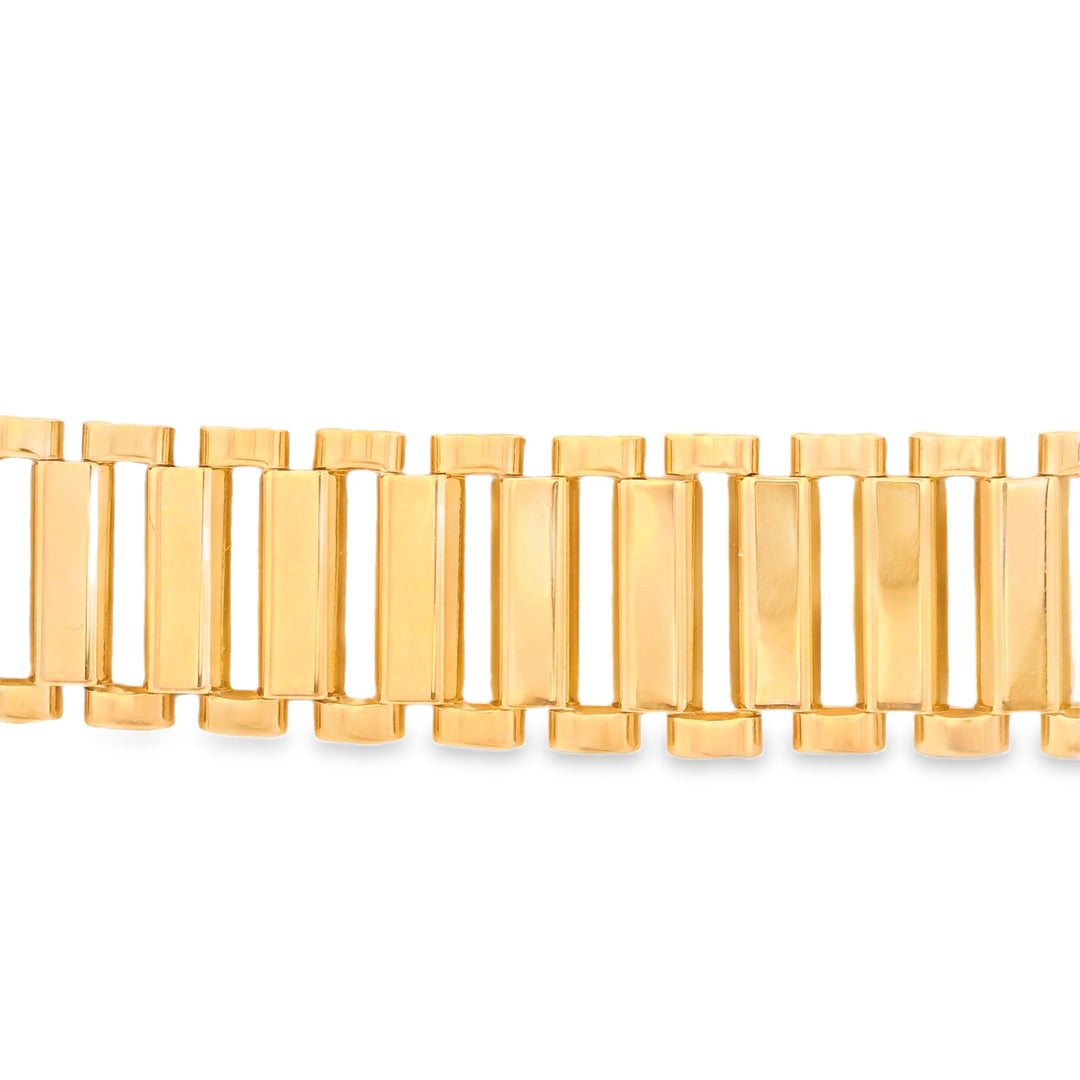 Watchstrap Gold Bracelet