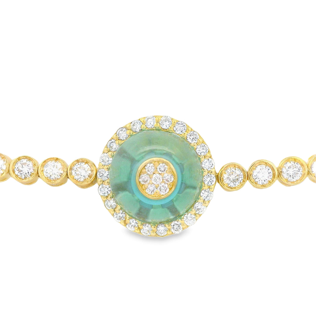 Aqua Bloom Bracelet