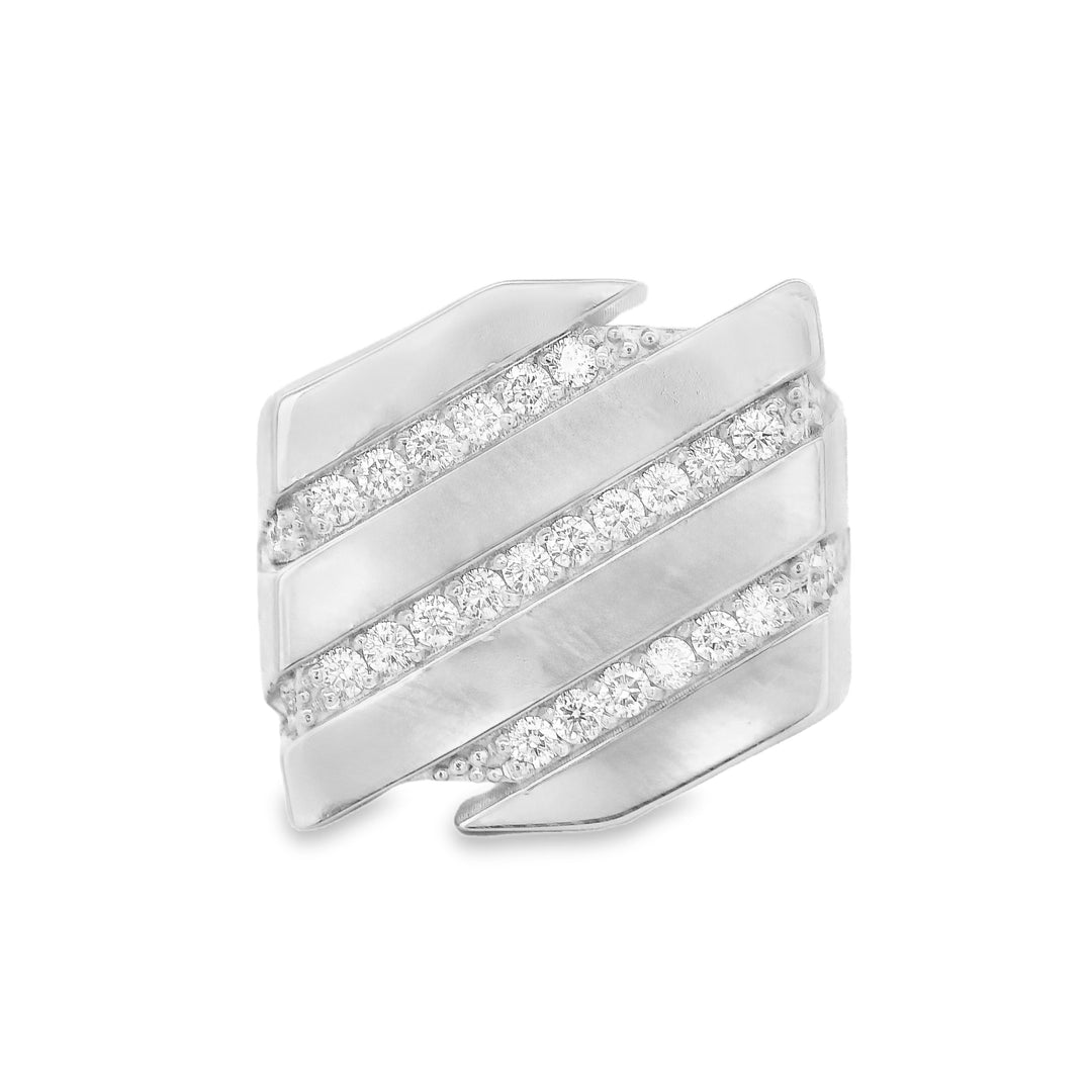 Twist Diamond Ring