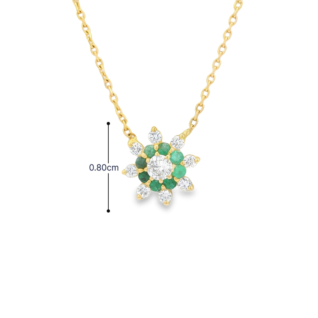 North Star Emerald Necklace
