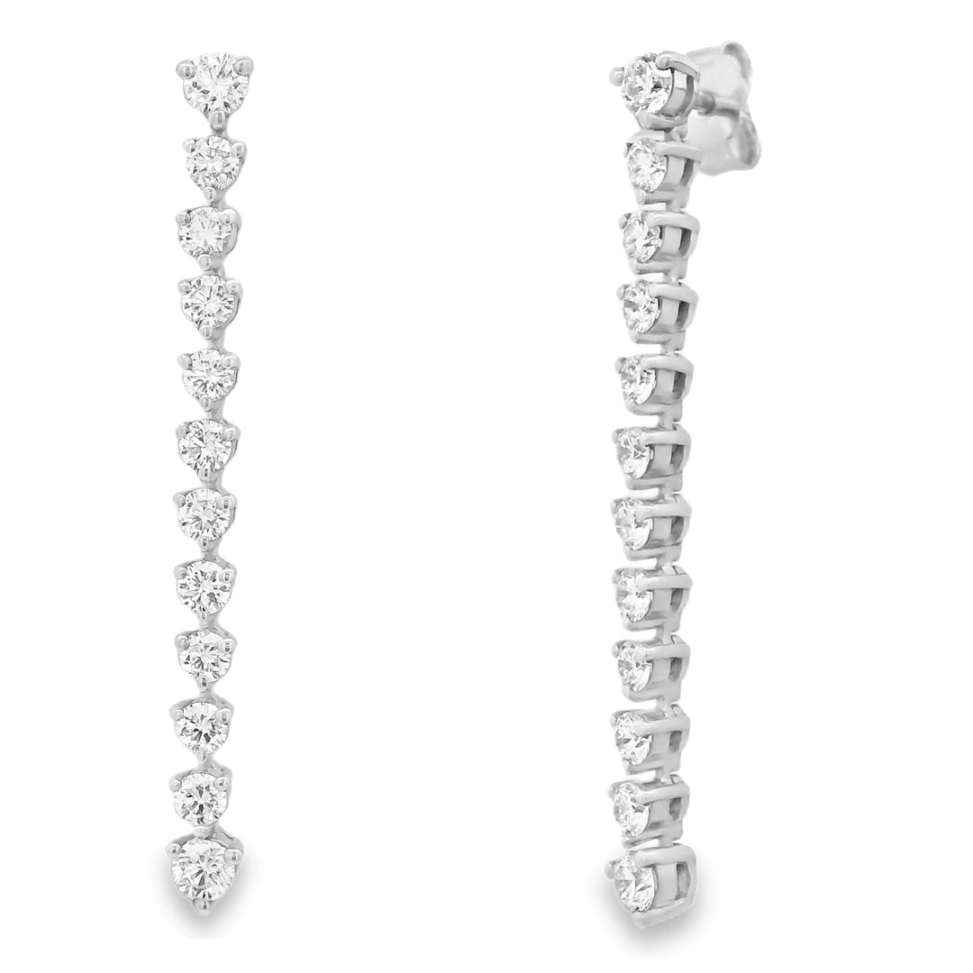 Linked Diamonds Earrings