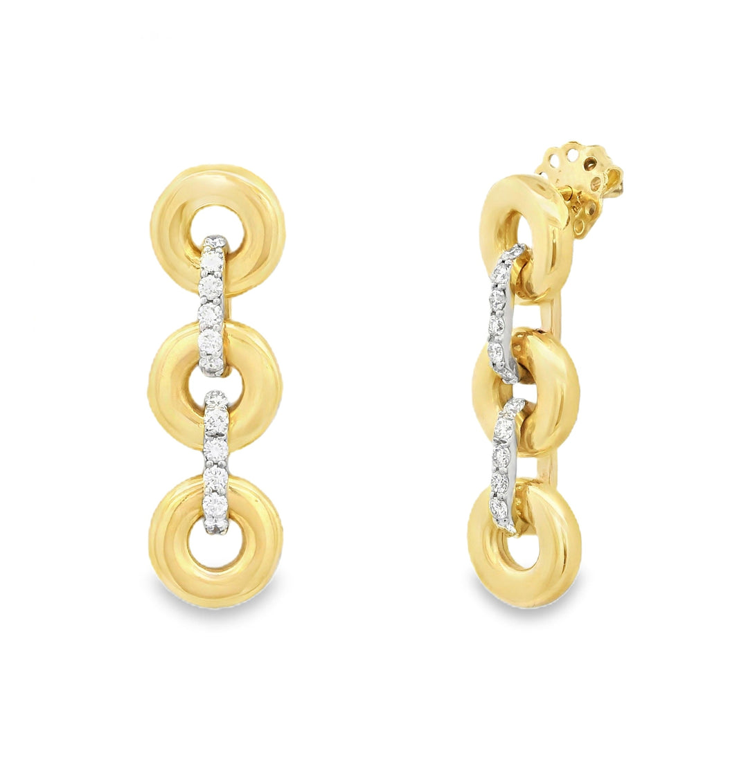 Linked Donuts Earrings