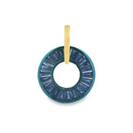 Load image into Gallery viewer, Sapphire Hoop Pendant
