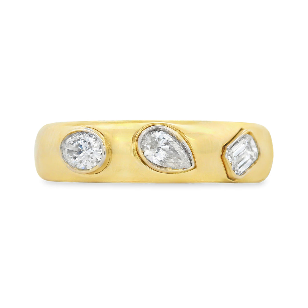 Mixed Cut Ring