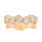 Load image into Gallery viewer, Ripple Bond Ring (Ovals)
