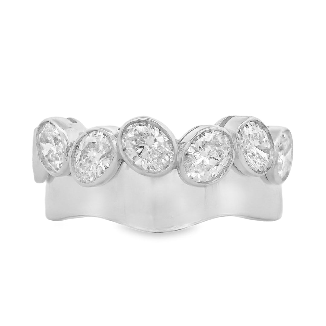 Ripple Bond Ring (Ovals)