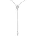 Load image into Gallery viewer, Heartline Lariat Necklace
