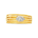 Load image into Gallery viewer, Marquise Layered Ring
