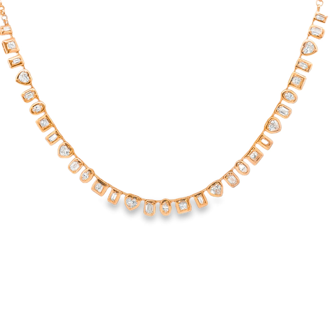 Mingling Diamonds Necklace