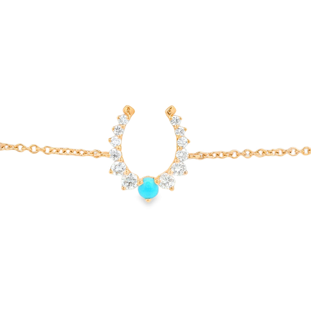 Diamond Horseshoe Bracelet