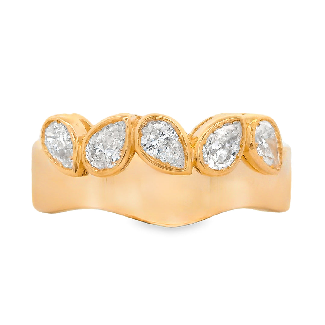 Ripple Bond Ring (Pears)